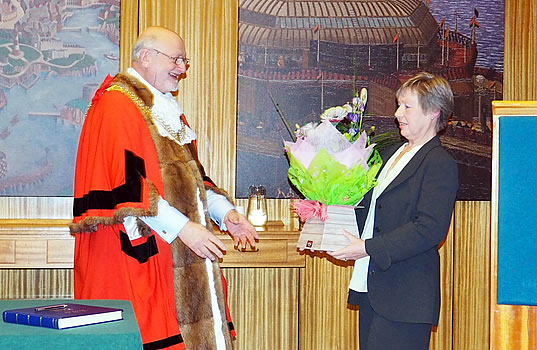 Presentation to Sally Davies